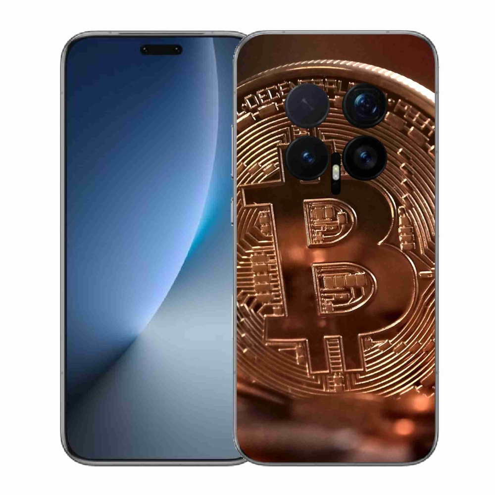 Gélový kryt mmCase na Honor Magic 8 Pro - bitcoin
