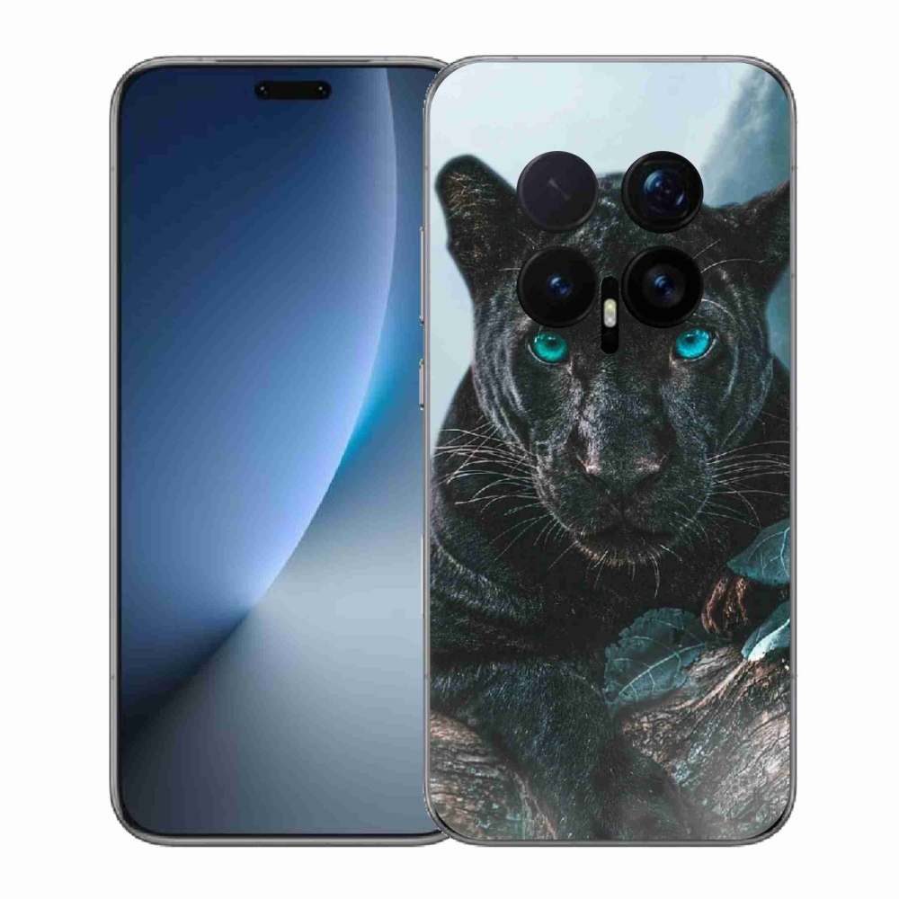 Gélový kryt mmCase na Honor Magic 8 Pro - čierny panter