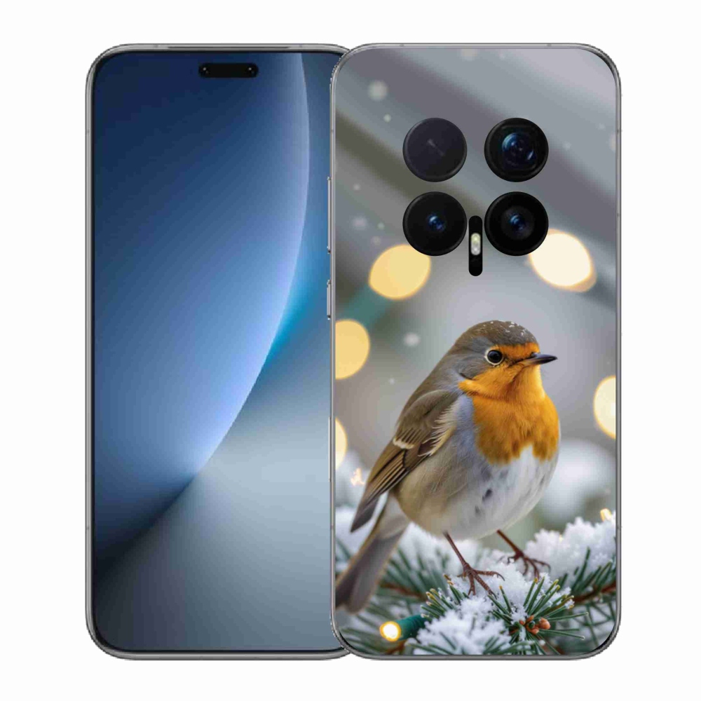 Gélový kryt mmCase na Honor Magic 8 Pro - červienka v zime