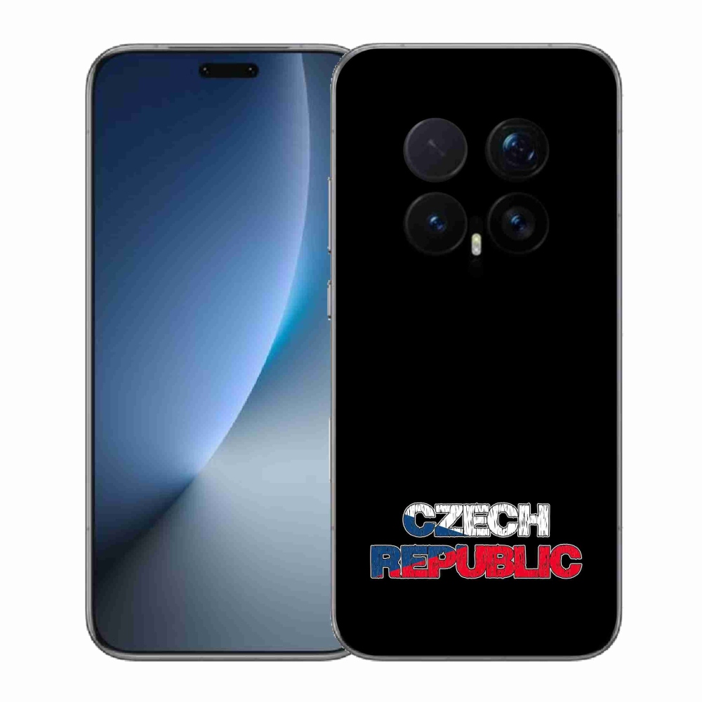 Gélový kryt mmCase na Honor Magic 8 Pro - Slovak Republic čierne pozadie