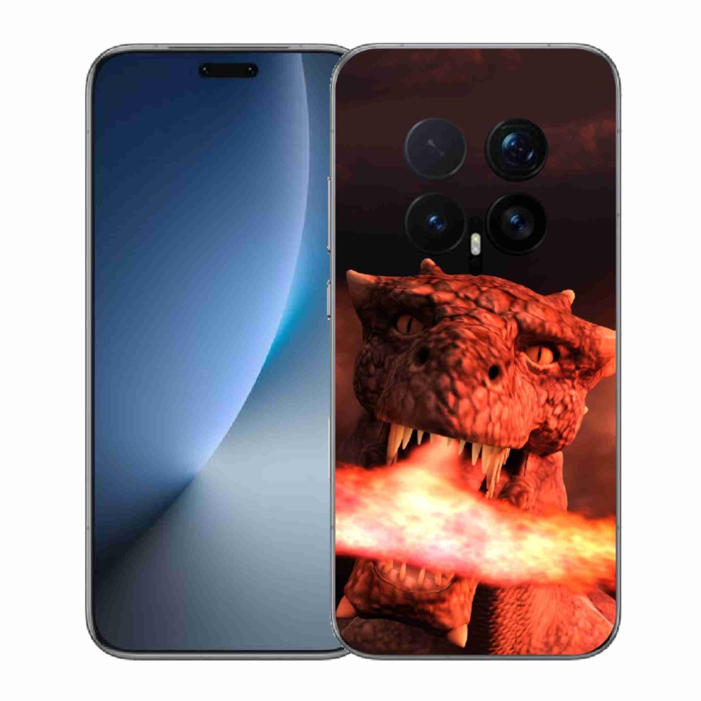 Gélový kryt mmCase na Honor Magic 8 Pro - drak