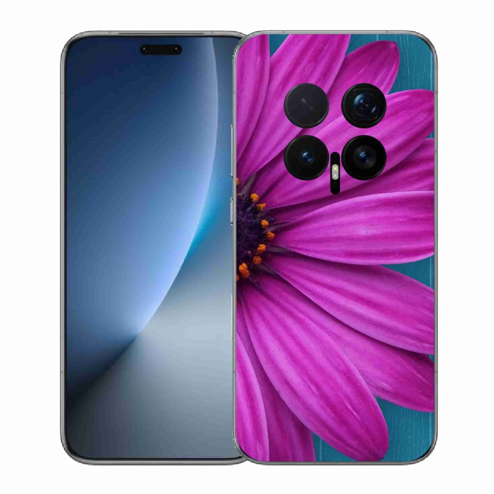 Gélový kryt mmCase na Honor Magic 8 Pro - fialová margaréta