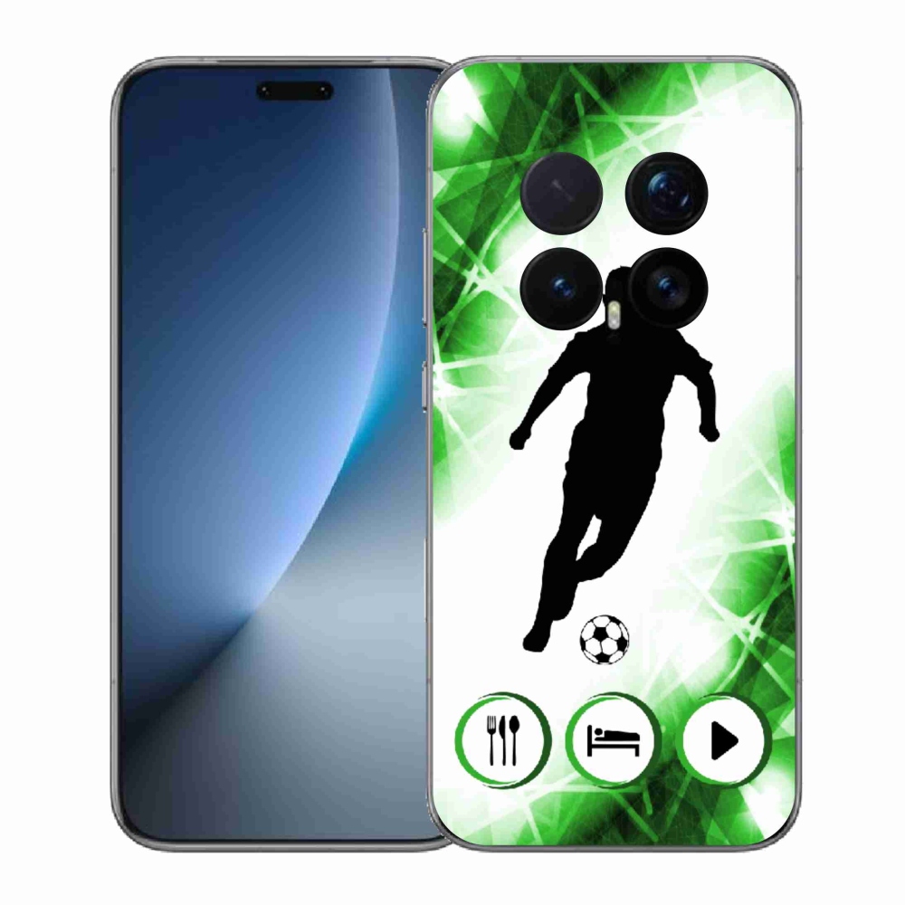 Gélový kryt mmCase na Honor Magic 8 Pro - futbalista