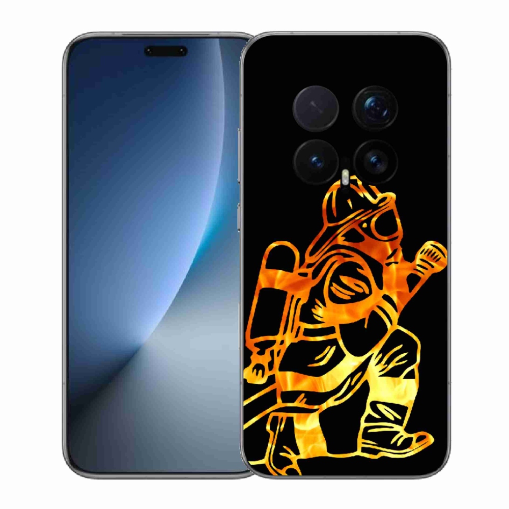 Gélový kryt mmCase na Honor Magic 8 Pro - hasič 1