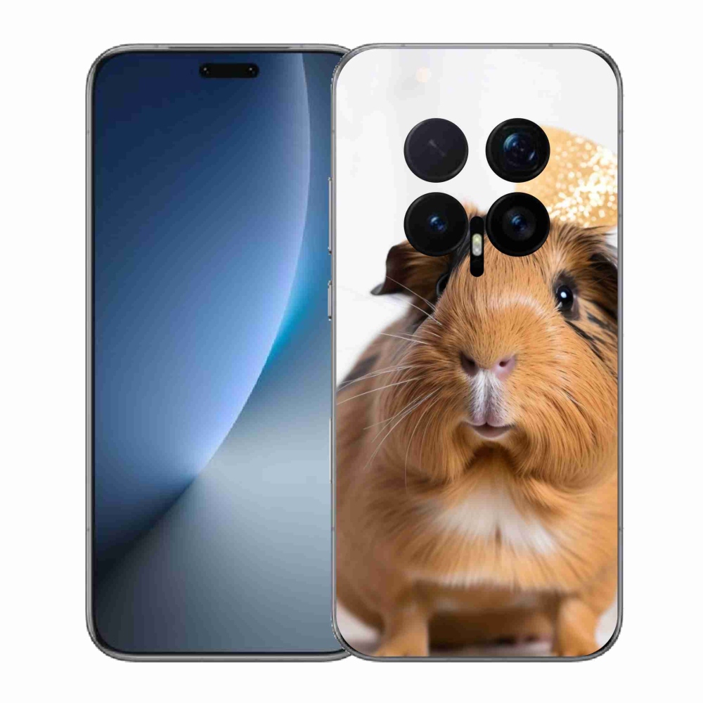 Gélový kryt mmCase na Honor Magic 8 Pro - hnedé morča