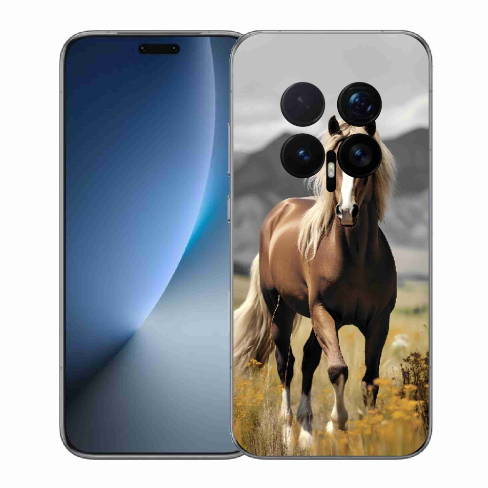 Gélový kryt mmCase na Honor Magic 8 Pro - hnedý kôň 1
