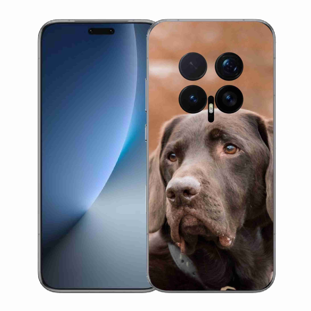 Gélový kryt mmCase na Honor Magic 8 Pro - hnedý labrador