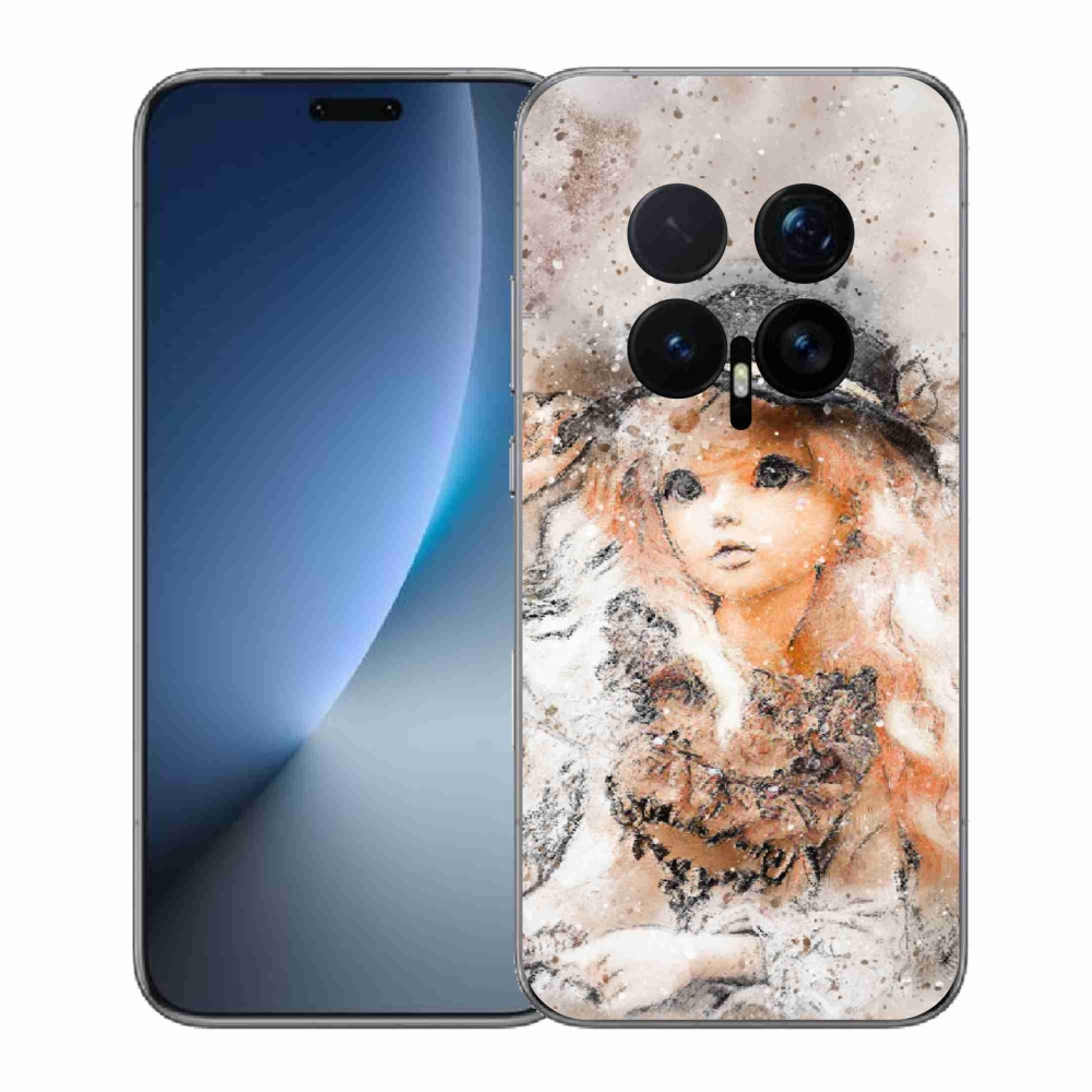 Gélový kryt mmCase na Honor Magic 8 Pro - dievčatko s klobúkom