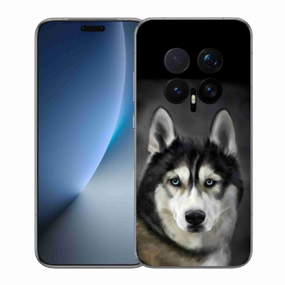 Gélový kryt mmCase na Honor Magic 8 Pro - husky