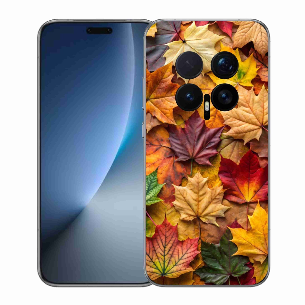 Gélový kryt mmCase na Honor Magic 8 Pro - javorové listy 2