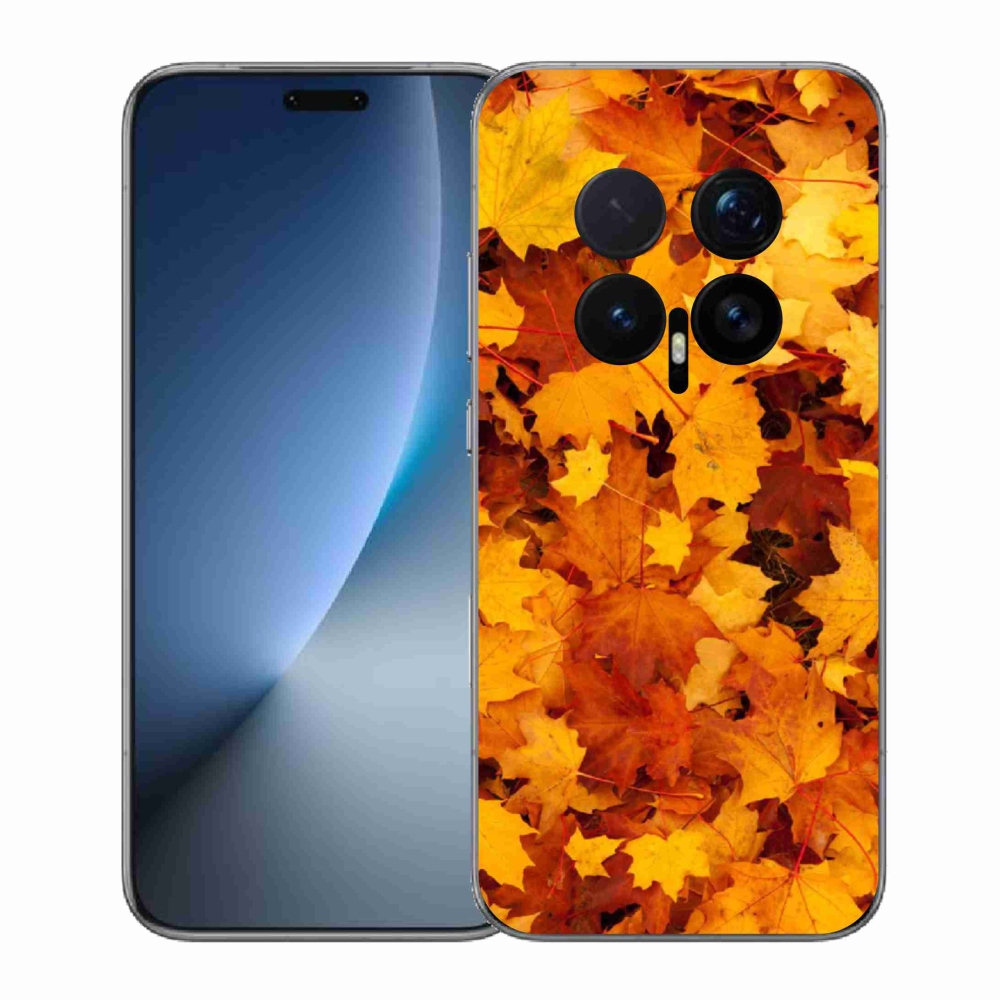 Gélový kryt mmCase na Honor Magic 8 Pro - javorové listy
