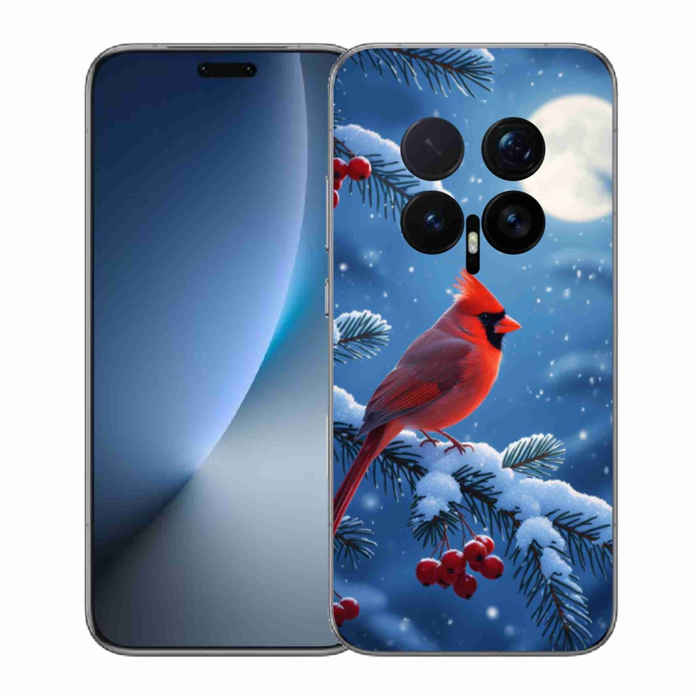 Gélový kryt mmCase na Honor Magic 8 Pro - kardinál červený
