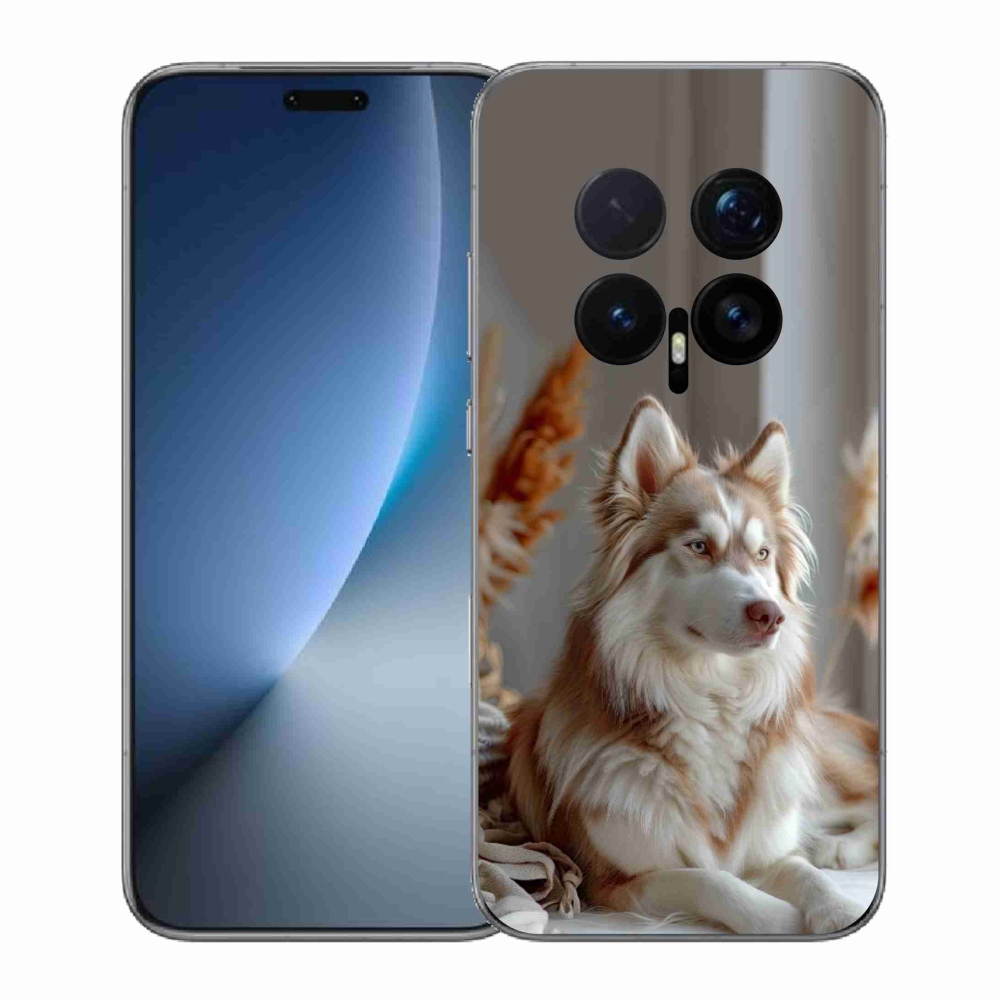 Gélový kryt mmCase na Honor Magic 8 Pro - pokojný sibírsky husky