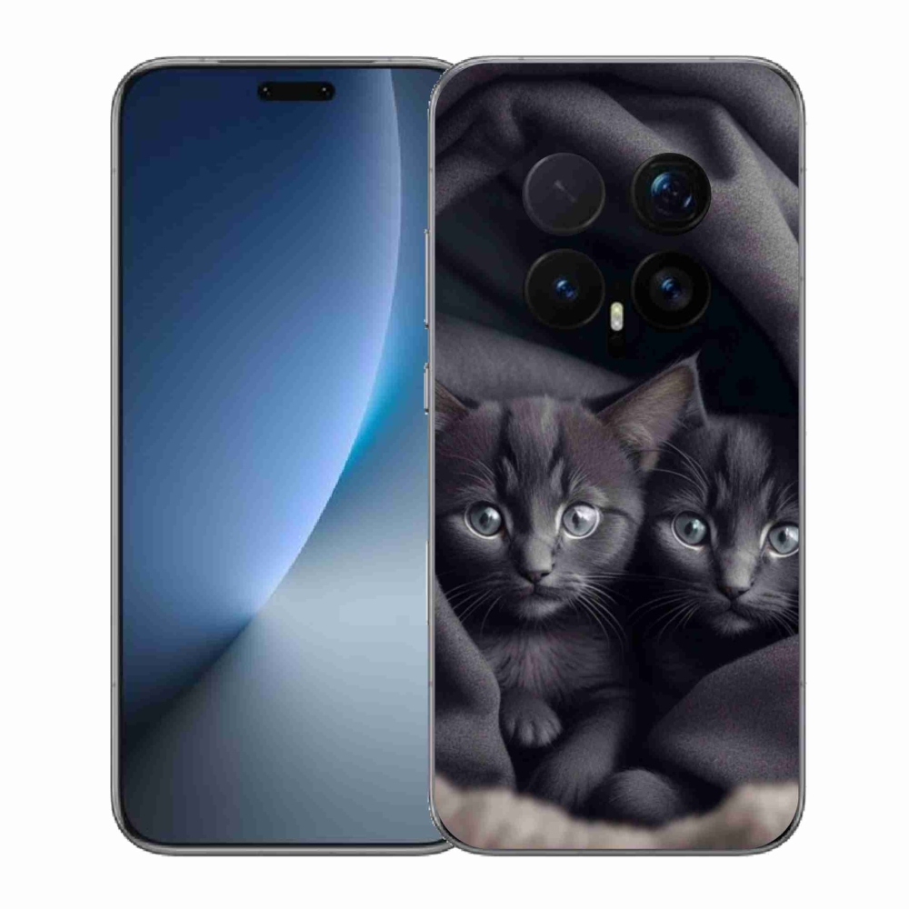 Gélový kryt mmCase na Honor Magic 8 Pro - mačacie duo
