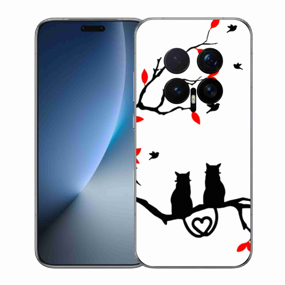 Gélový kryt mmCase na Honor Magic 8 Pro - mačacia láska