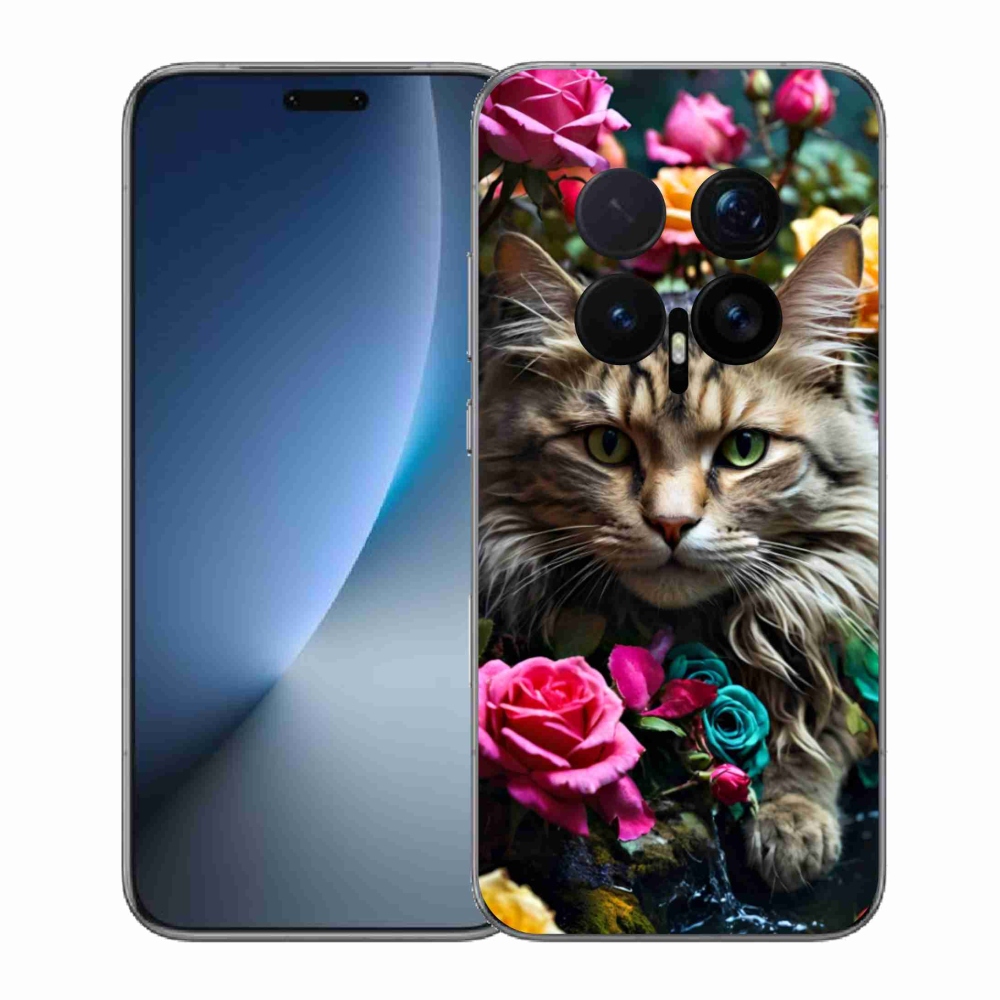 Gélový kryt mmCase na Honor Magic 8 Pro - mačacie pohľad 2