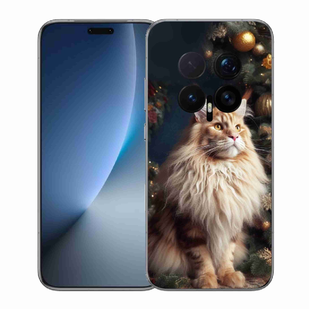 Gélový kryt mmCase na Honor Magic 8 Pro - mačka pri stromčeku