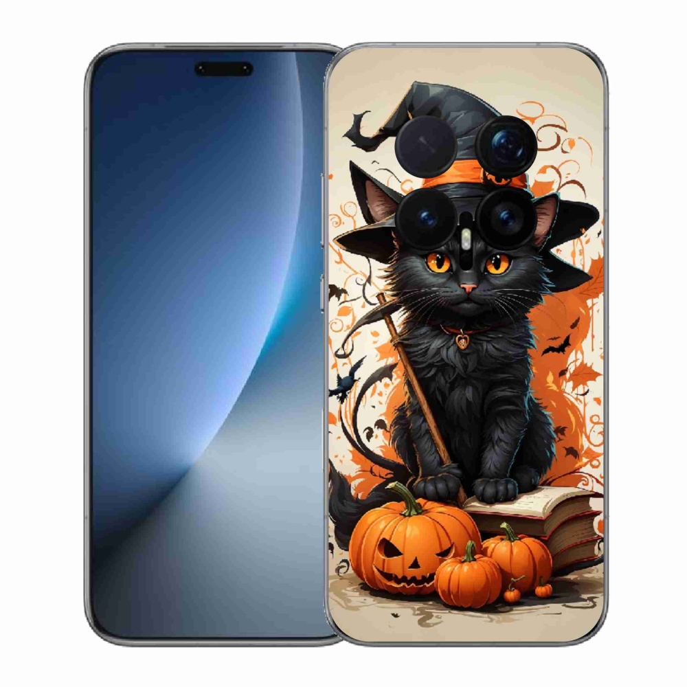 Gélový kryt mmCase na Honor Magic 8 Pro - kocúr čarodejník
