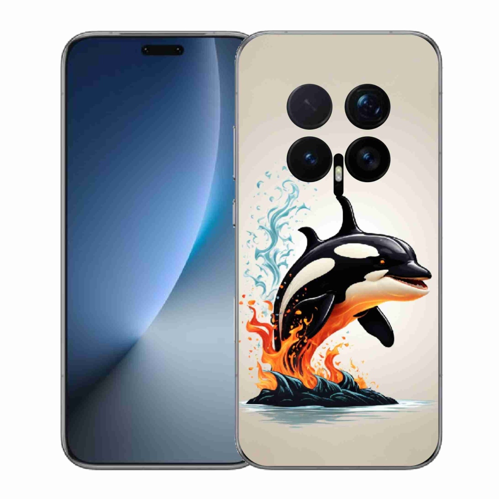 Gélový kryt mmCase na Honor Magic 8 Pro - kosatka