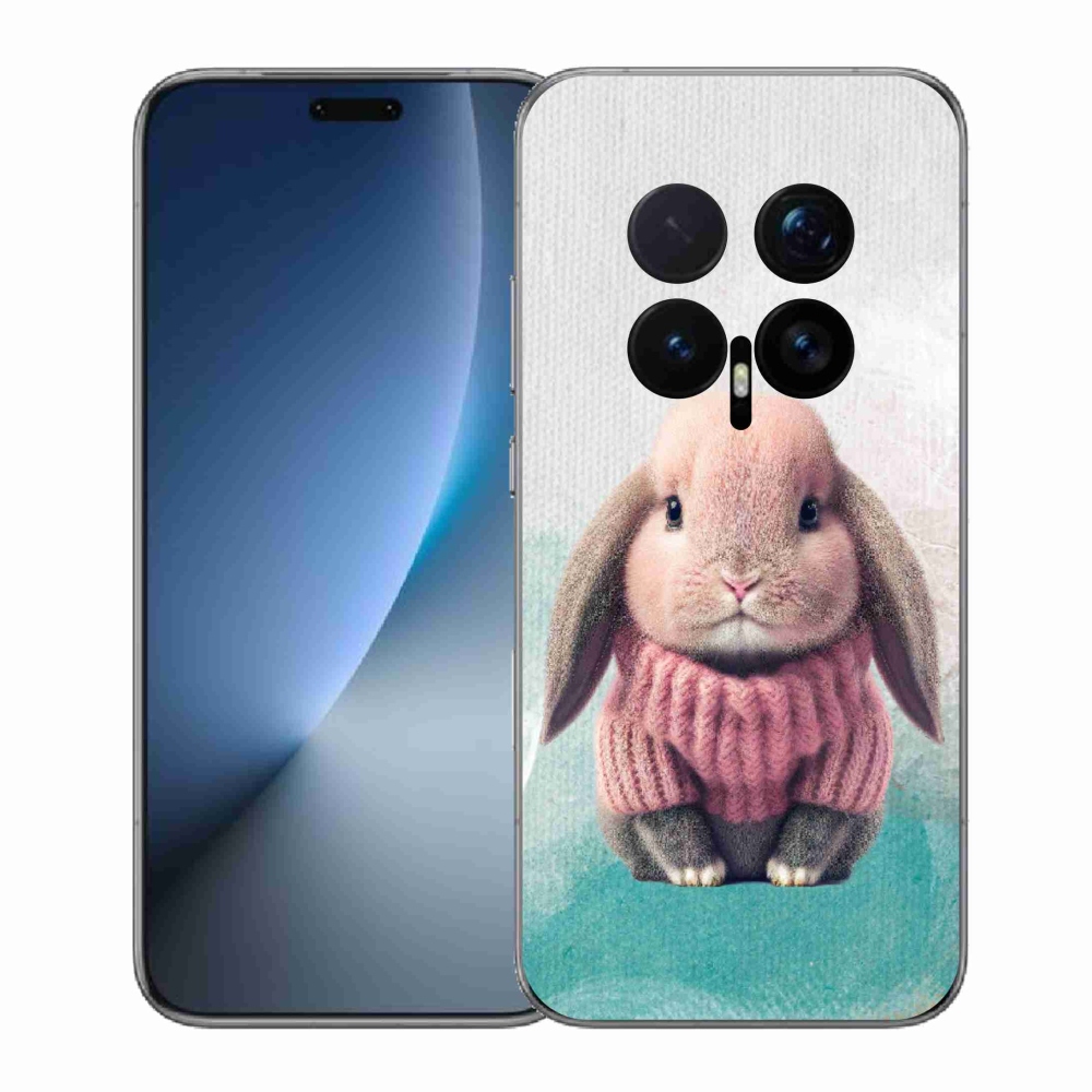 Gélový kryt mmCase na Honor Magic 8 Pro - zajačik vo svetri