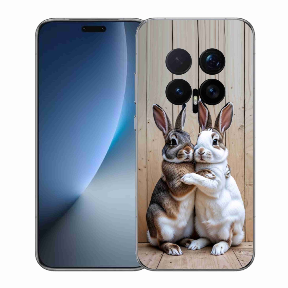 Gélový kryt mmCase na Honor Magic 8 Pro - králičie pár