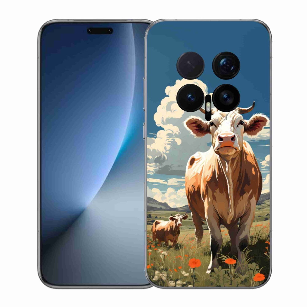 Gélový kryt mmCase na Honor Magic 8 Pro - kravy na lúke