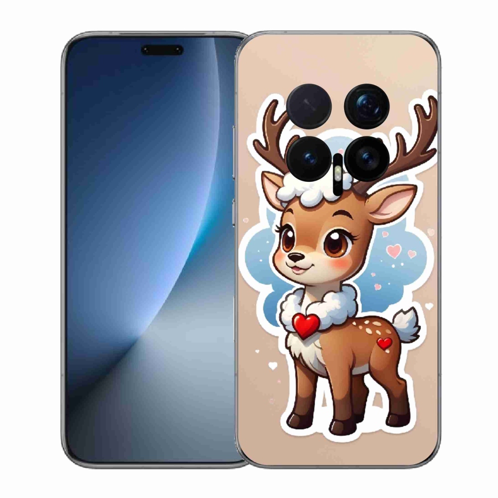 Gélový kryt mmCase na Honor Magic 8 Pro - kreslený sob