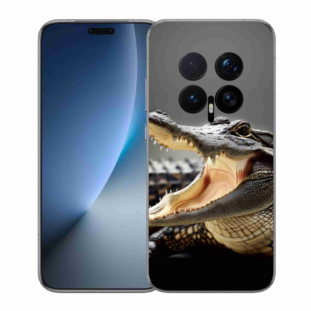 Gélový kryt mmCase na Honor Magic 8 Pro - krokodíl