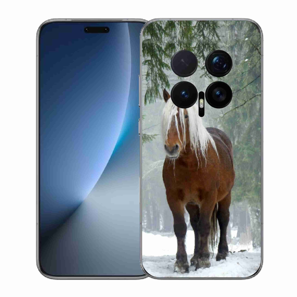 Gélový kryt mmCase na Honor Magic 8 Pro - kôň v lese