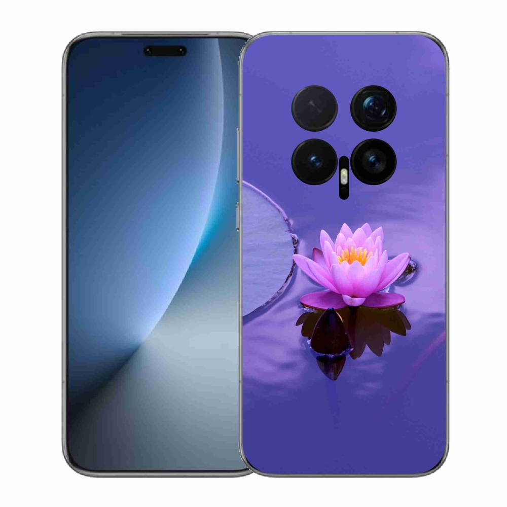 Gélový kryt mmCase na Honor Magic 8 Pro - kvet na hladine
