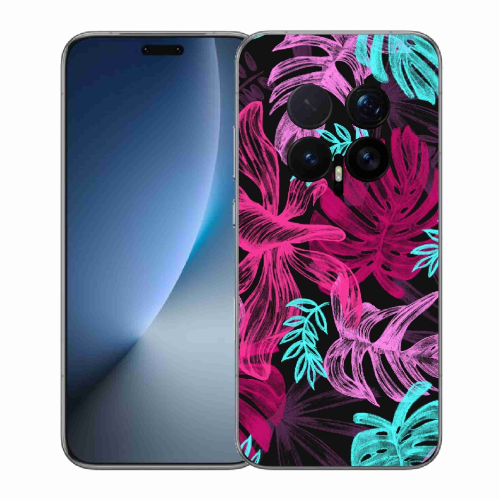 Gélový kryt mmCase na Honor Magic 8 Pro - kvety 1