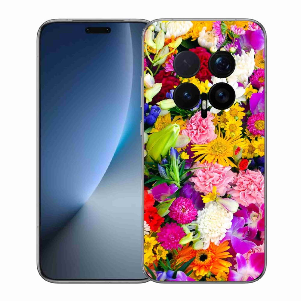Gélový kryt mmCase na Honor Magic 8 Pro - kvety 12