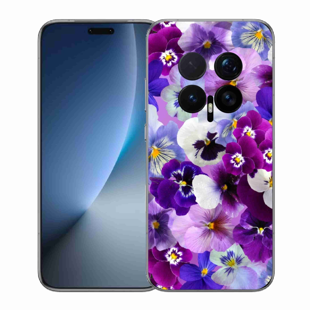 Gélový kryt mmCase na Honor Magic 8 Pro - kvety 9