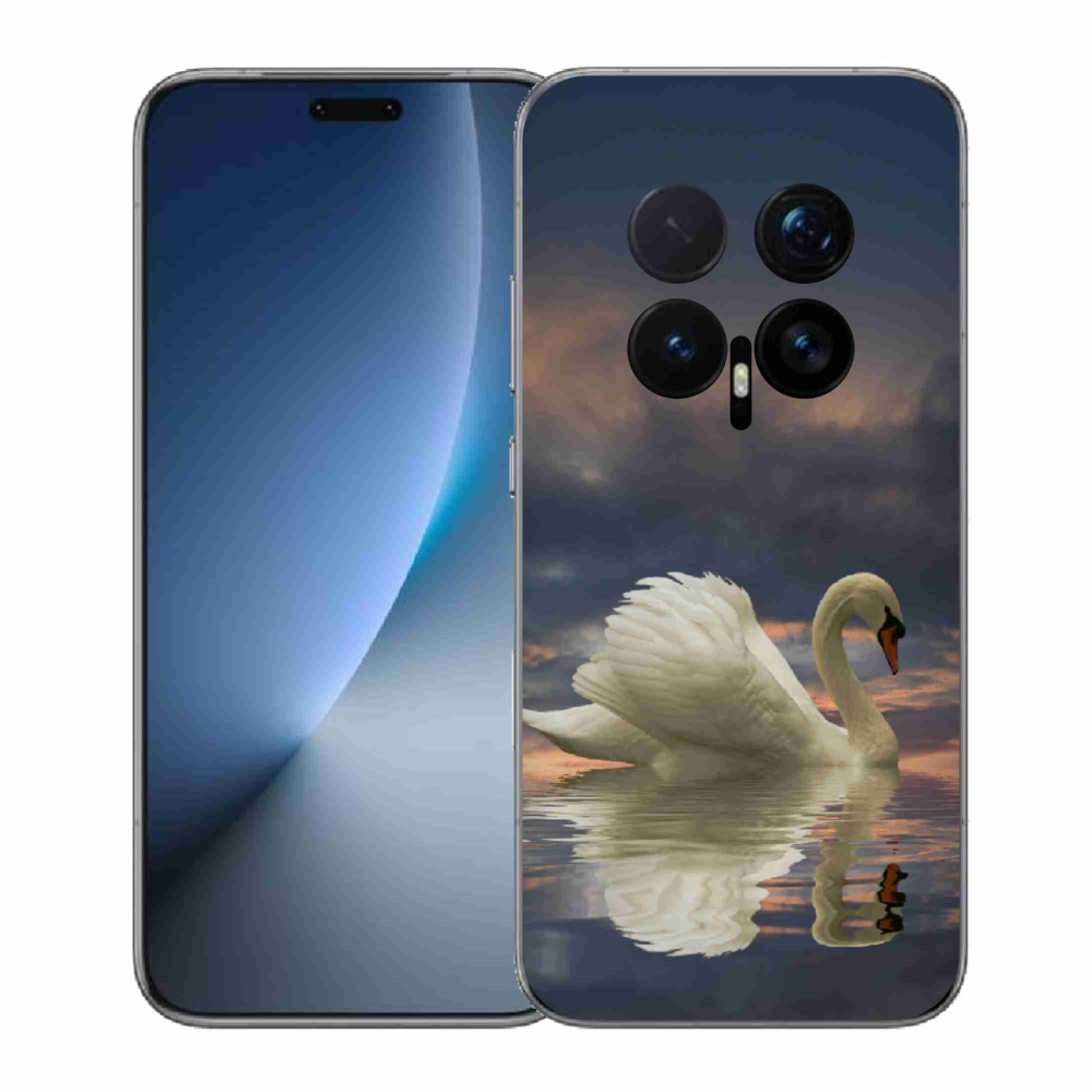 Gélový kryt mmCase na Honor Magic 8 Pro - labuť