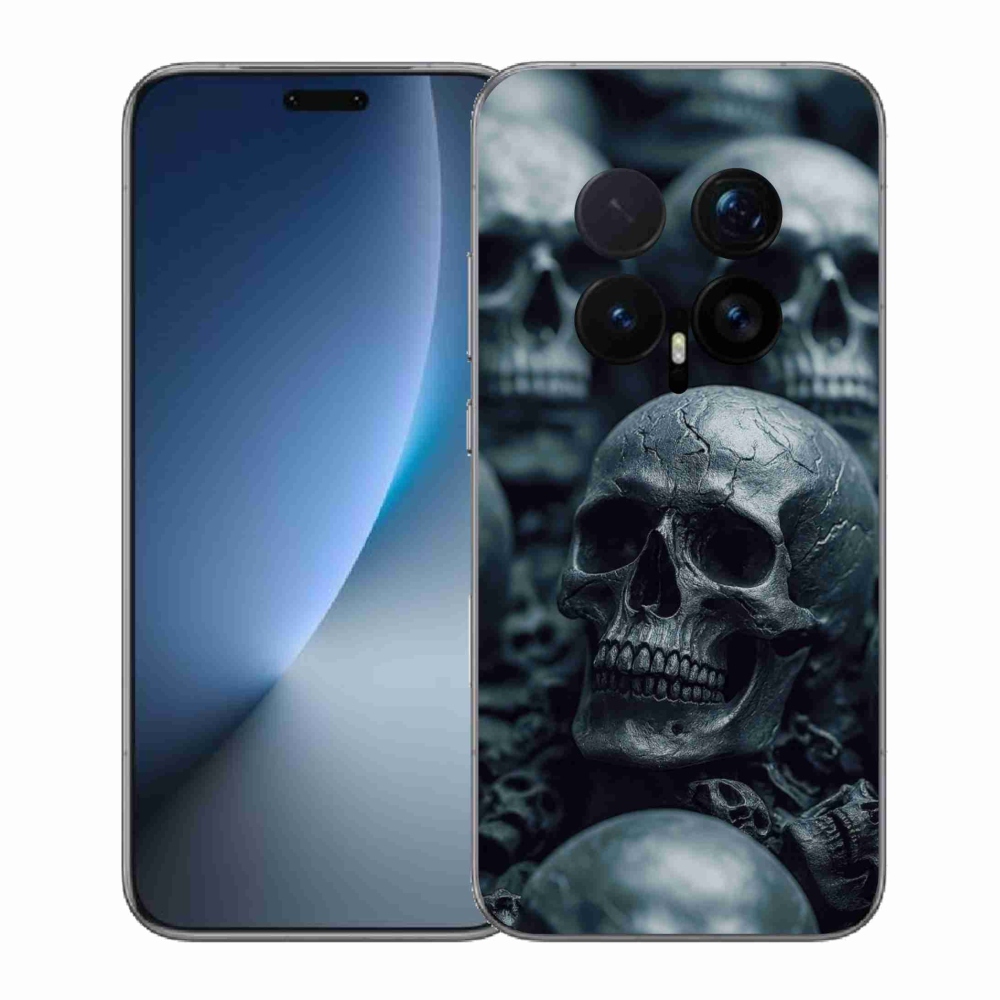 Gélový kryt mmCase na Honor Magic 8 Pro - lebka 2