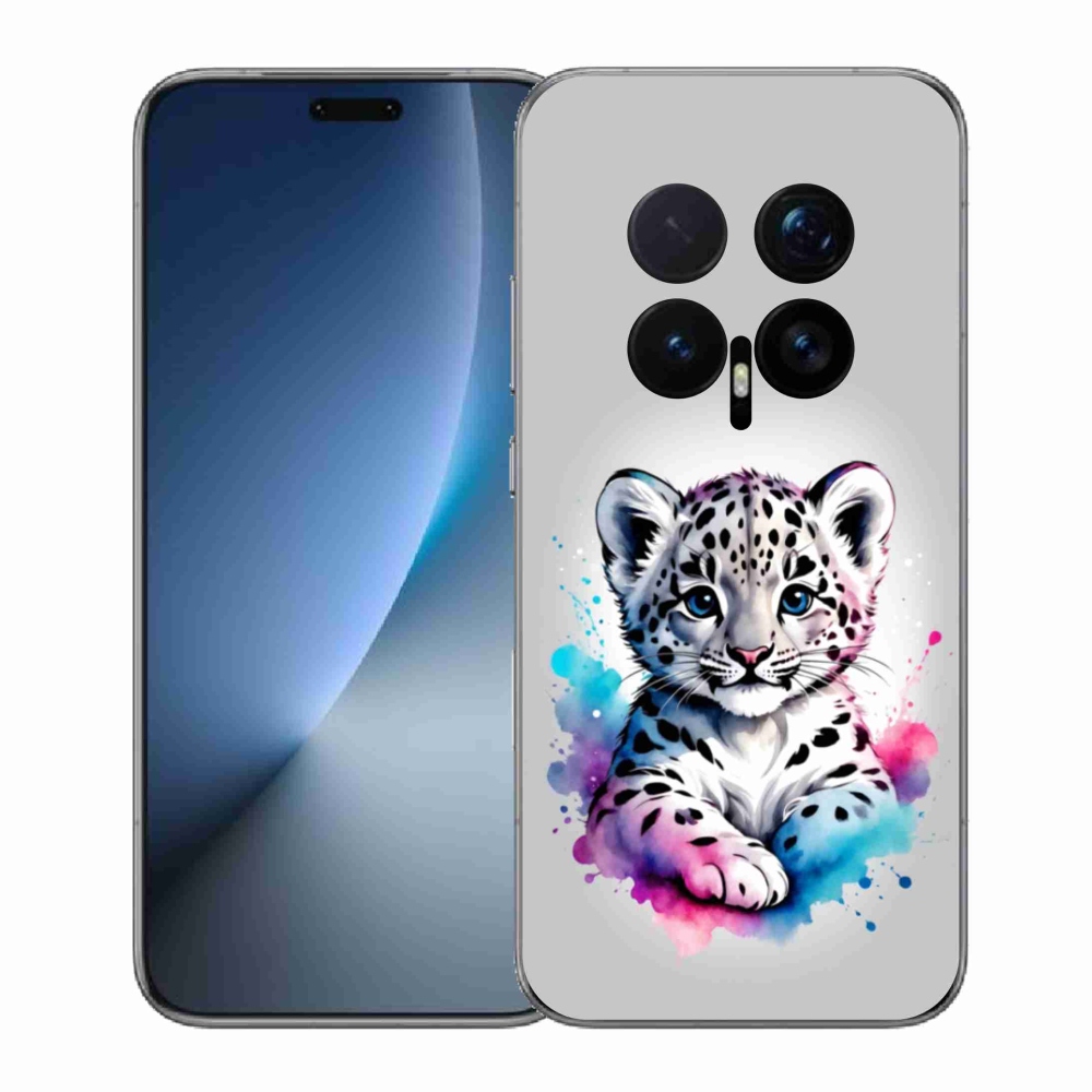 Gélový kryt mmCase na Honor Magic 8 Pro - leopardej mláďa