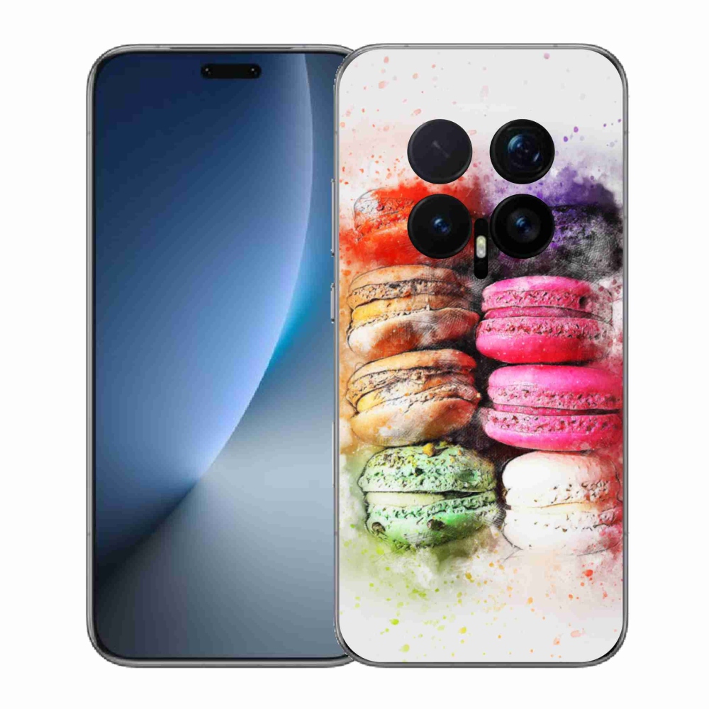 Gélový kryt mmCase na Honor Magic 8 Pro - makrónky