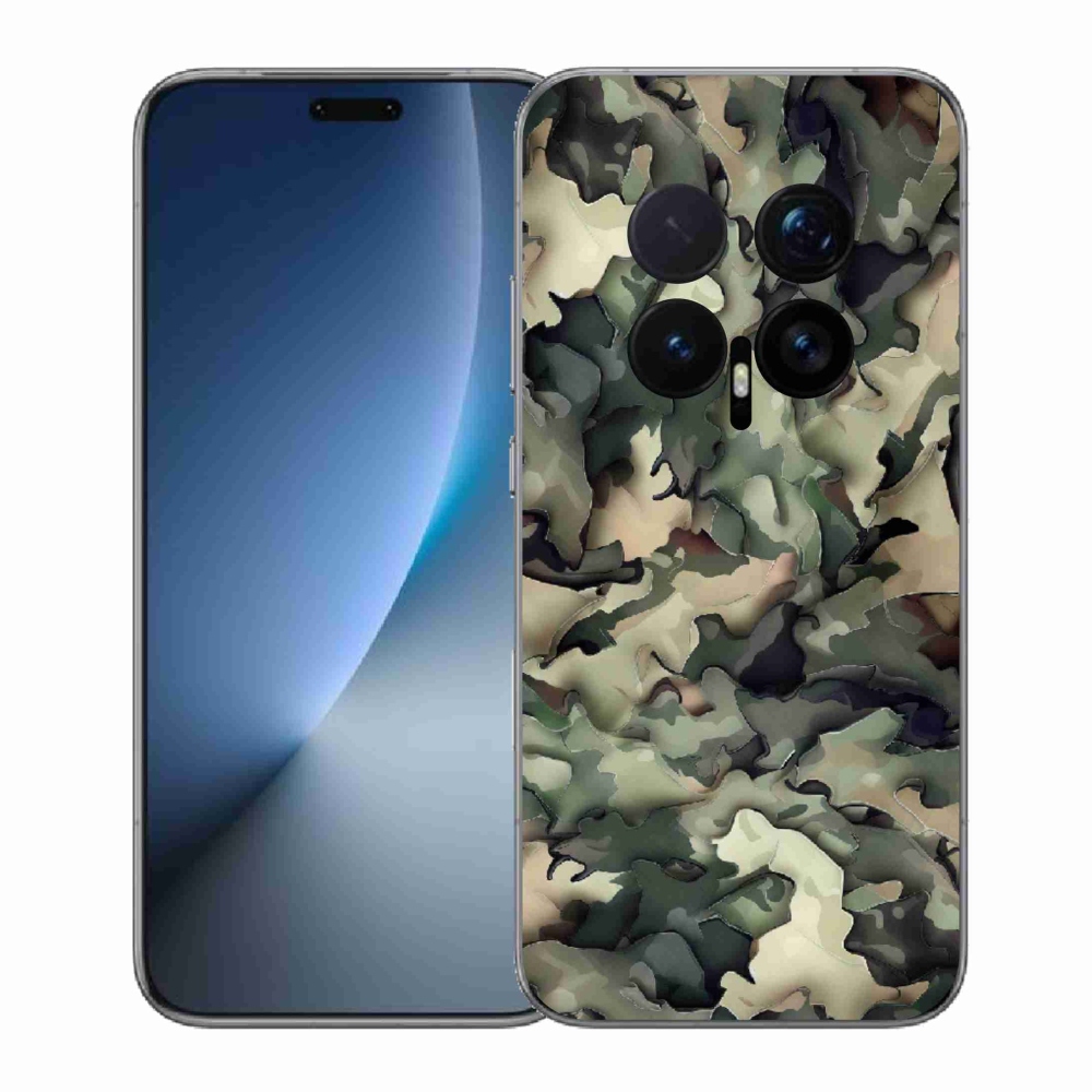 Gélový kryt mmCase na Honor Magic 8 Pro - maskáčový vzor 9