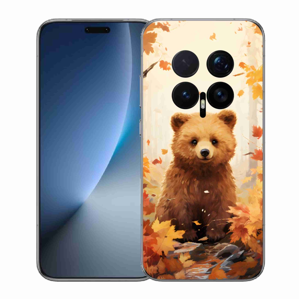 Gélový kryt mmCase na Honor Magic 8 Pro - medveď v lese