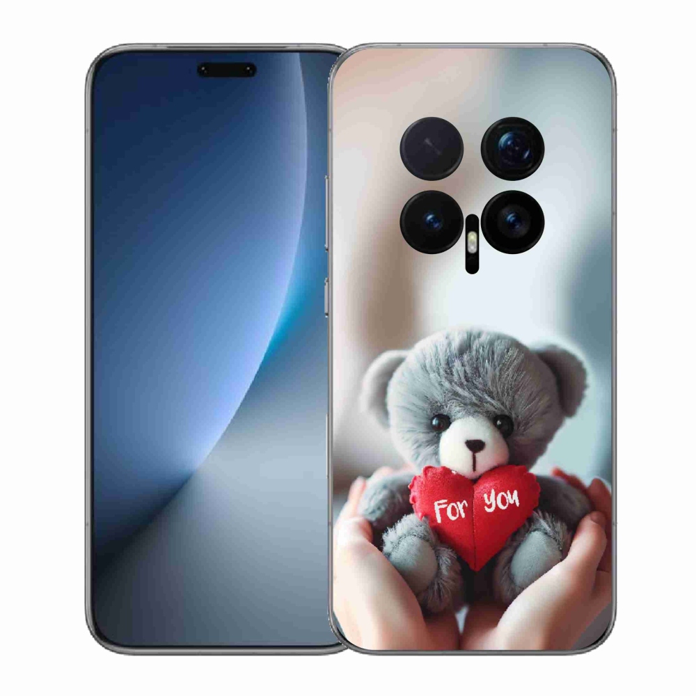 Gélový kryt mmCase na Honor Magic 8 Pro - medvedík pre zamilovaných