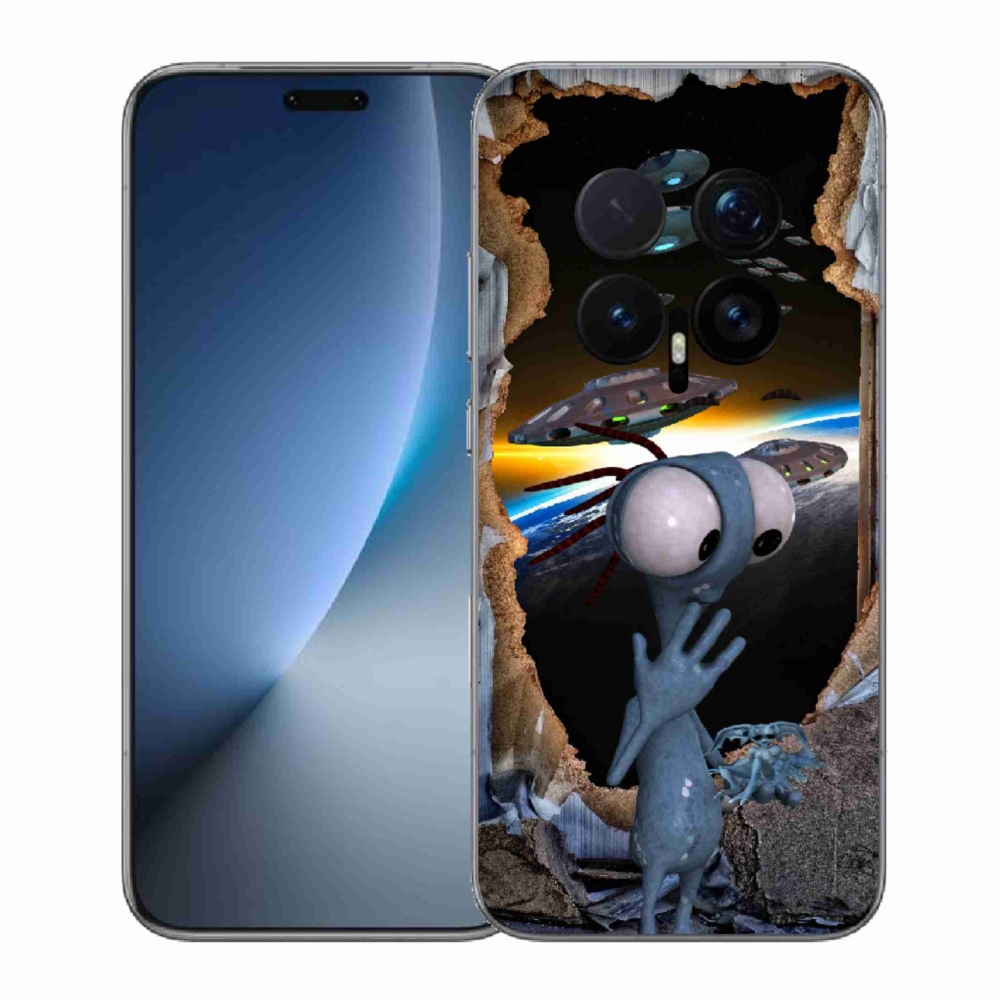 Gélový kryt mmCase na Honor Magic 8 Pro - mimozemšťan
