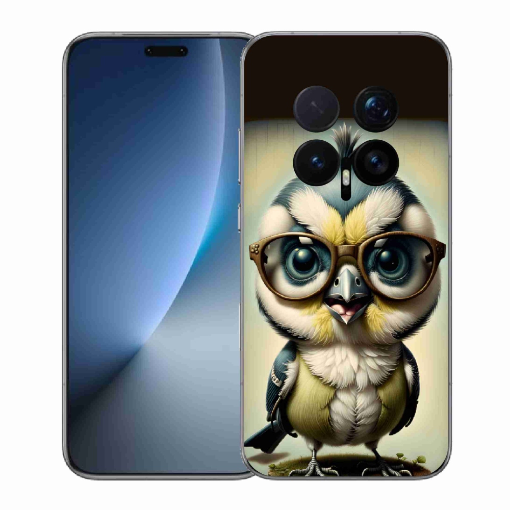 Gélový kryt mmCase na Honor Magic 8 Pro - mláďa s okuliarmi