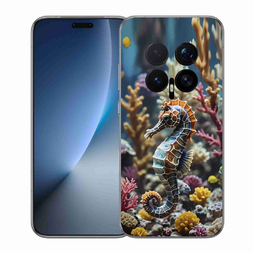 Gélový kryt mmCase na Honor Magic 8 Pro - morský koník 2
