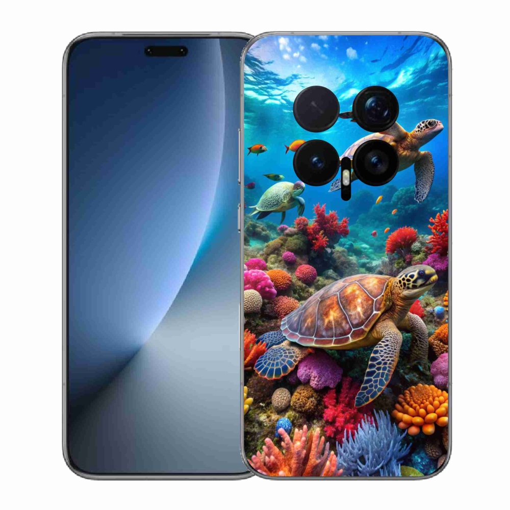 Gélový kryt mmCase na Honor Magic 8 Pro - morský svet 2