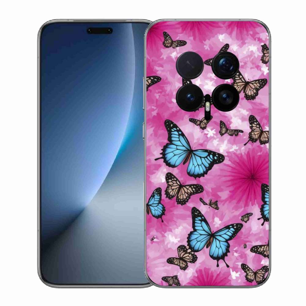 Gélový kryt mmCase na Honor Magic 8 Pro - motýlia záhrada