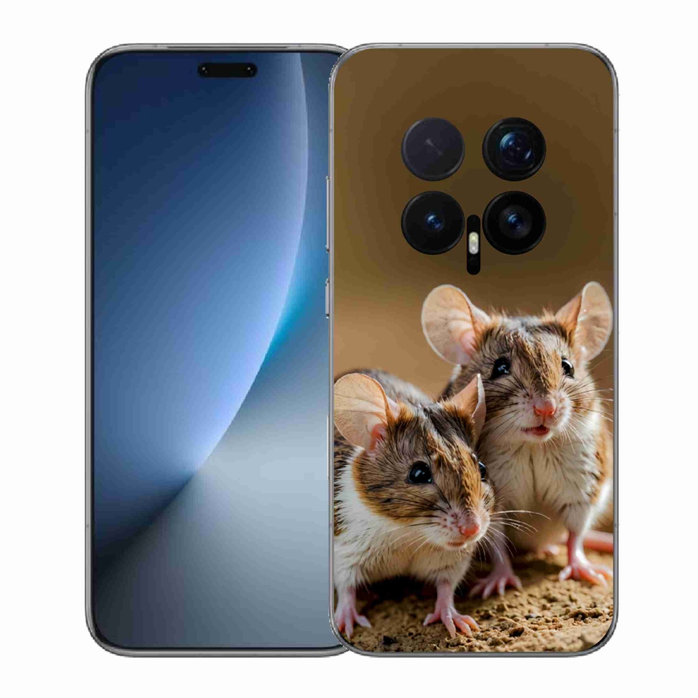 Gélový kryt mmCase na Honor Magic 8 Pro - myší duo