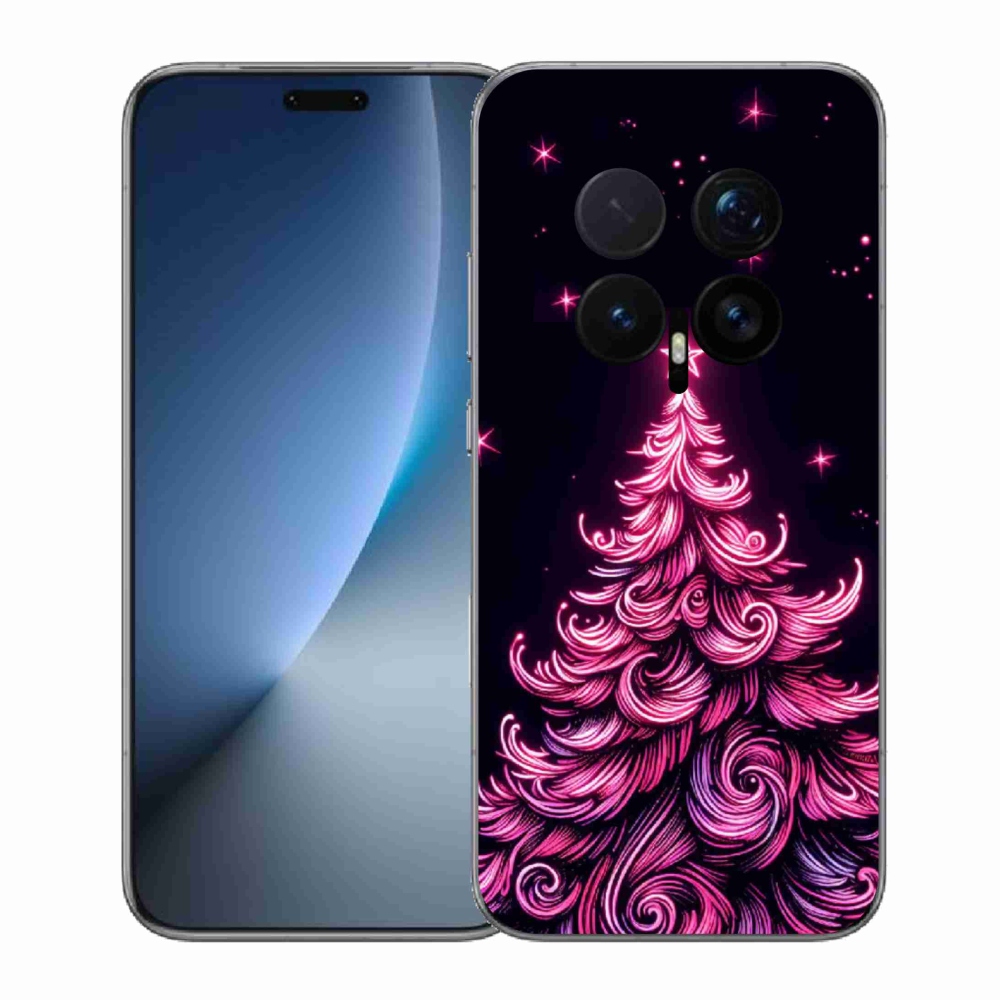 Gélový kryt mmCase na Honor Magic 8 Pro - neónový vianočný stromček 2
