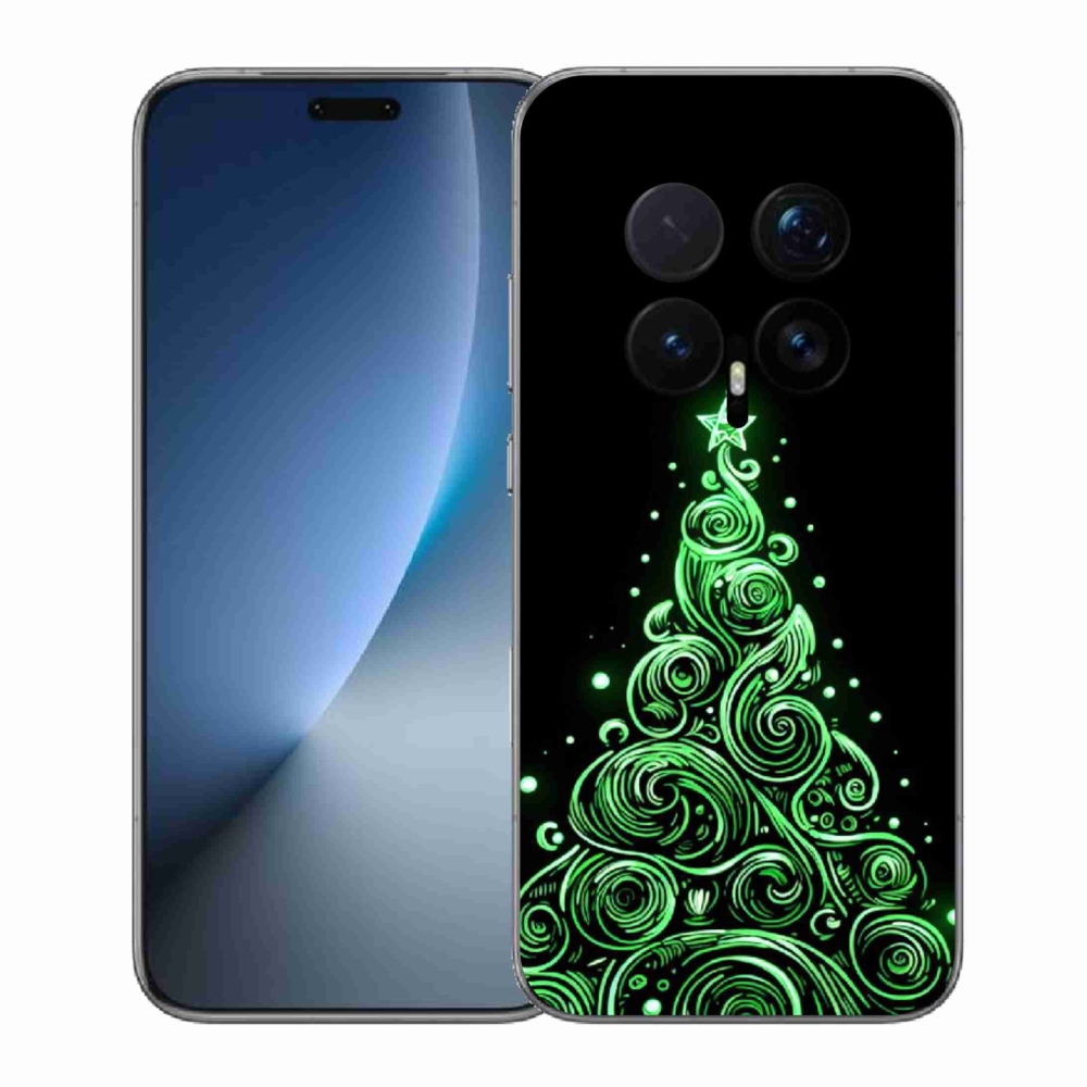 Gélový kryt mmCase na Honor Magic 8 Pro - neónový vianočný stromček 3