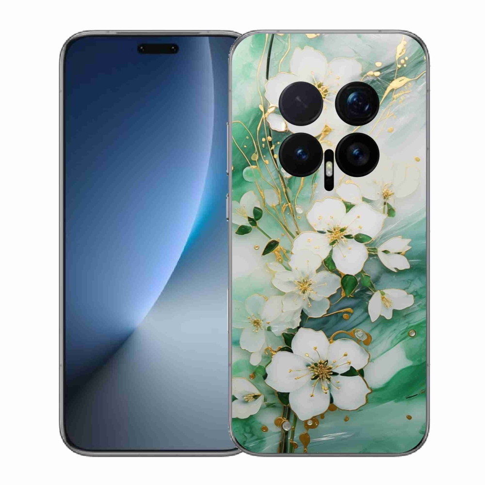 Gélový kryt mmCase na Honor Magic 8 Pro - nežné kvety