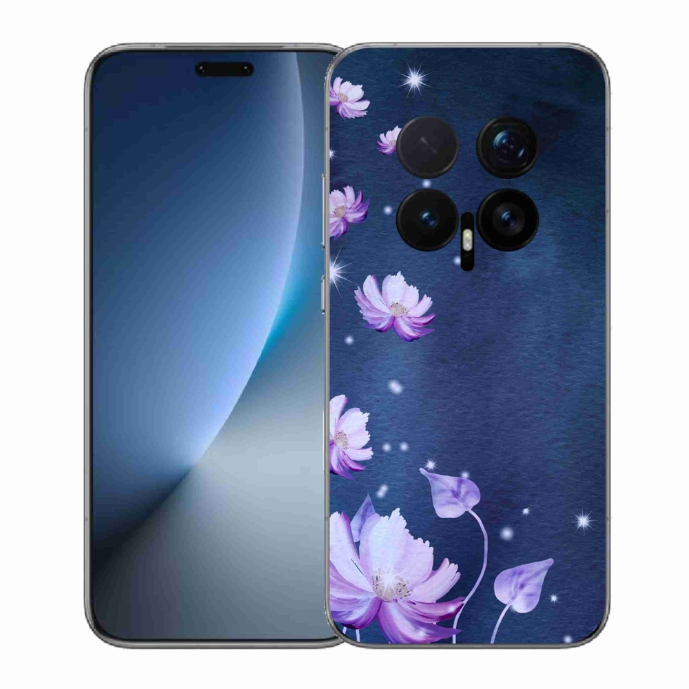 Gélový kryt mmCase na Honor Magic 8 Pro - padajúce kvety